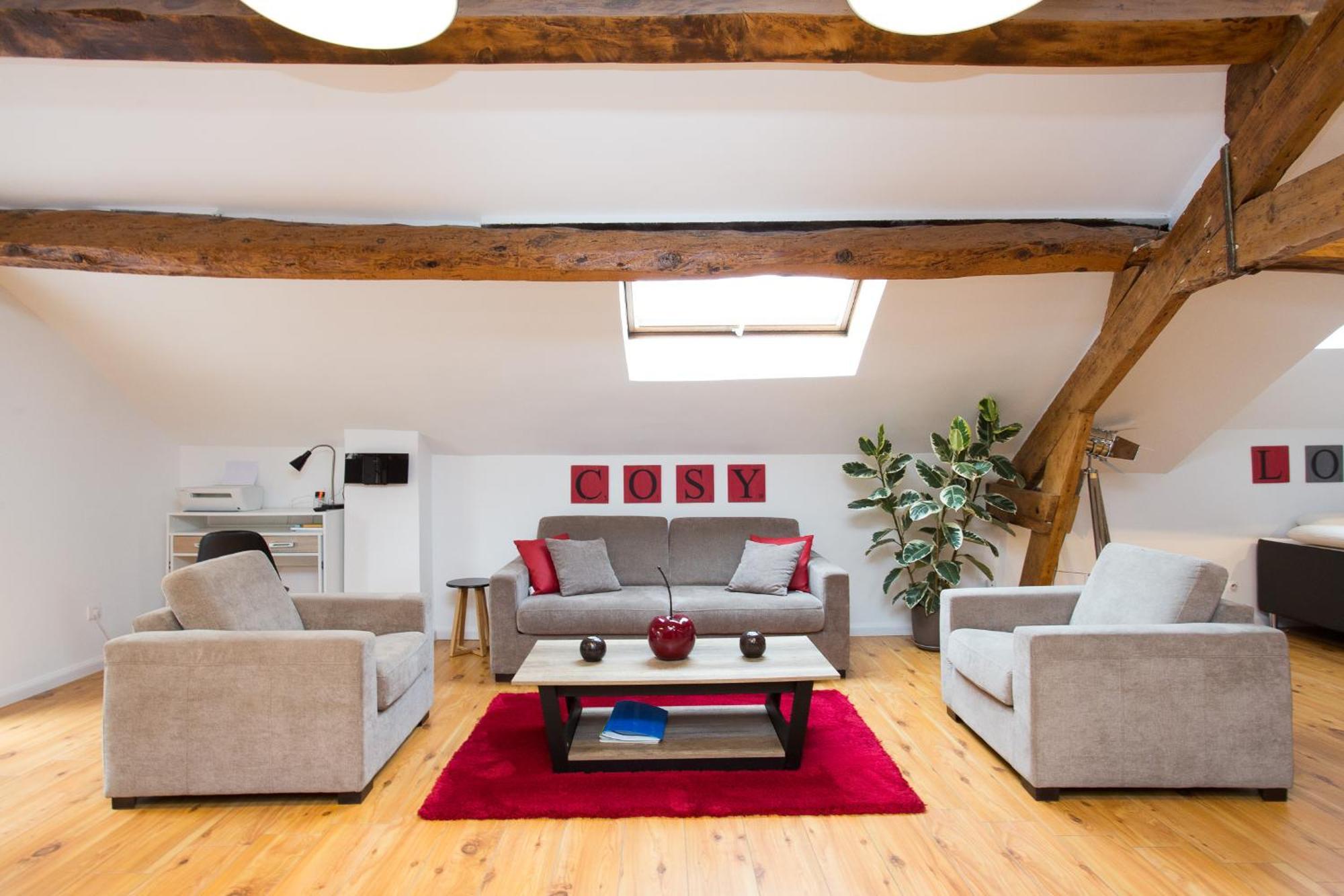 Lb Vacation Rentals I Big Loft 107M2, 10Min Walk To Palais Des Festivals Cannes Eksteriør bilde